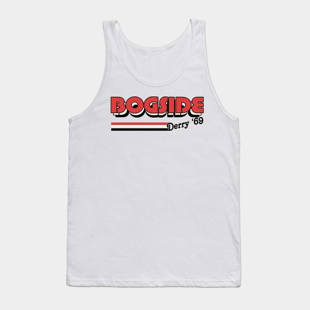 Bogside Derry 1969 / Retro Style Irish County Design Tank Top by feck!